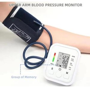 Blood Pressure Monitor , Large Cuff Digital Upper Arm BP Machine, 2x99 Memory Set, USB Cable, Arrhythmia Detection, Heart Rate Hypertension Monitors, Home Use (White)
