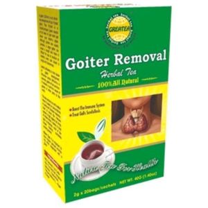 Great Tea Goiter Removal Herbal Tea - 20 Tea Bags