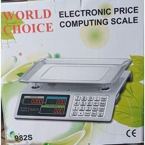 Portable kitchen measuring scale 