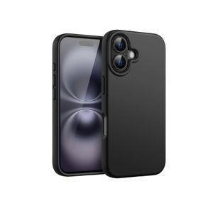 iPhone 17 Silicone Phone Case & Pouch With Camera Protection - Scratch Resistance, Shockproof Protective Case