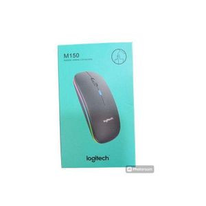 Logitech M150 Wireless and Bluetooth Rechargeable Mouse with Led Light