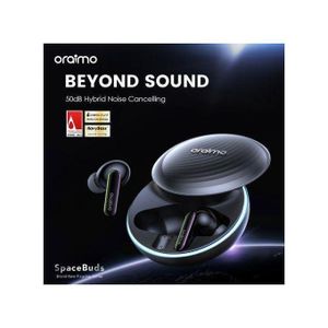 Oraimo SpaceBuds Hybrid ANC True Wireless Earbuds Customized Voice Prompt
