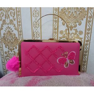 ladies purse pink colour