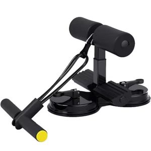 Sit Up Bar With Pull Rope Adjustable Double Suction Base For Exercise