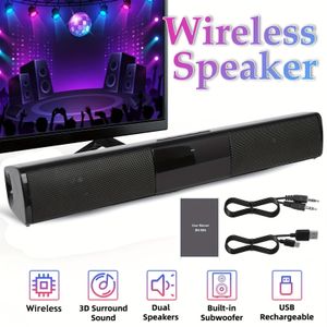 Multifunctional wireless Bluetooth soundbar, 3D surround sound TV home theater speaker