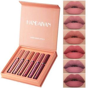 HANDAIYAN HANDAIYANN 6 Color Lip Glaze Set Matte Lipstick Set