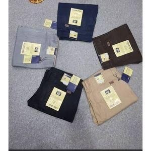 5 in 1  Men's Quality Smart Office Plain Chinos Trousers