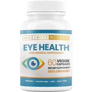 Maximum Slim Eye Health and Mineral Supplement 60ct Dry Eyes, Healthy Vision, Eye Support