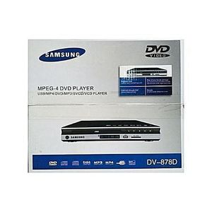 Samsung New DVD PLAYER DV-878D WITH USB PORT BLACK EXEPTIONAL