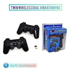 USB Twin Wireless Gamepad for PC