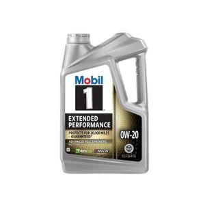 Mobil 1 0W-20 Full Synthetic Extended Performance Motor Oil 5 Literss