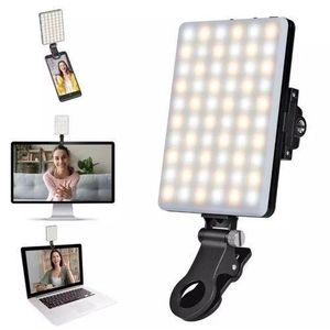 Portable LED Video Light With A Clip-on Design