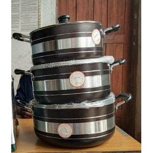 Hoffner Cooking Pot 3 Set Small Sizes