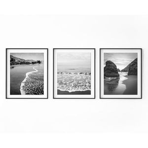 Art Coastal Serenity Photography Frame Set