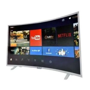 Polystar 55 Inch Android curved Smart 4k Ultra HD TV