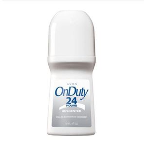 Avon OnDuty Unscented Roll-On Antiperspirant Deodorant - Fragrance-Free (Sensitive Skin)X2