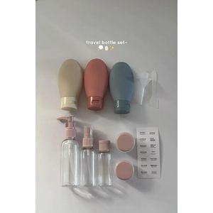 Cosmetics Travel Refillable Bottle Set – Portable Cosmetic Travel Containers Kit