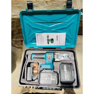 118VF Cordless plastic pipe welding machine with 2 Batteries