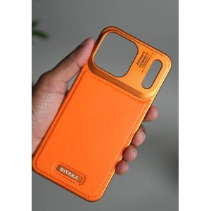 Pouch Premium Aluminum Alloy Case With Aromatherapy Leather Phone Case For IPhone 17 Pro 