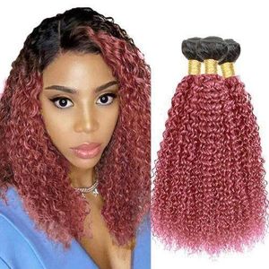4bundles - High-density-water-wave Curly Kinky