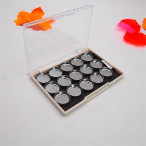 Empty Eyeshadow Makeup Palette, 12 Colors Waterproof Empty Makeup Palette,  DIY Eye Shadow Palette Magnetic Makeup Palette