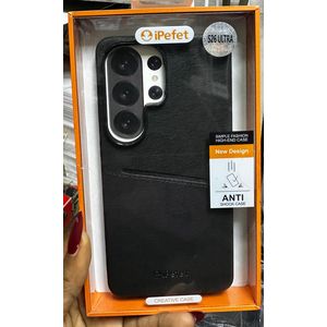 Ipefet Samsung S26 Ultra Protective Case with Elegance with Full Camera Coverage, Shockproof Corners & Scratch-Resistant Shield. (Black)