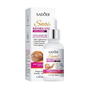 SADOER Snail Collagen Repair & Firming Serum – Hydrating Anti-Wrinkle Care (30ml)