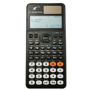 Calculator stiintific,,417 kinds of functions,Baterie solara,black