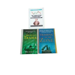 THE CANDLESTICK TRADING BIBLE, THE DISCIPLINED TRADER & TRADING IN THE ZONE