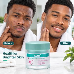 SAAM 100% NATURAL Face Cream Renewal Face Cream,Cream Dark Spots Cream, Anti-wrinkle Face Cream Skin Regeneration & Brightening Facial Cream for Melasmas, Freckle, Age Spots & Wrinkles Reduction, Deep Moisturizing Skin Smoothing, Even Tone SA.AM Radiant
