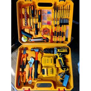 Dewalt 48V Cordless Drill Tool Set.