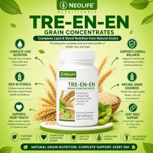 WELLNESS NUTRITION NEOLIFE TRE EN EN 120 CAPSULES TRE EN EN WHOLE FOOD GRAIN CONCENTRATE 120 CAPSULES