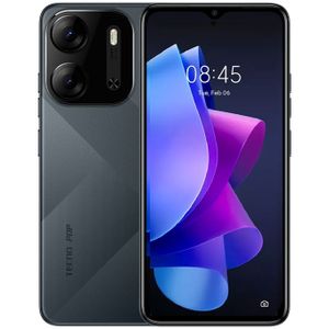 Tecno Pop 7 Pro (BF7) 6.6", 3GB/64GB(UpTo 6GB RAM),5000mAh - BLACK