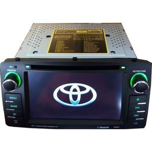 Toyota Corolla 2003 - 2006 Car Stereo DVD Player With Bluetooth, USB, SD + Reverse Camera