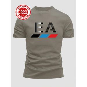 100% Cotton T Shirts Summer Short Sleeve