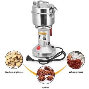 Nima 150w Electric Super Speed Dry Spices Grinder/ Blender/ Miller - Silver