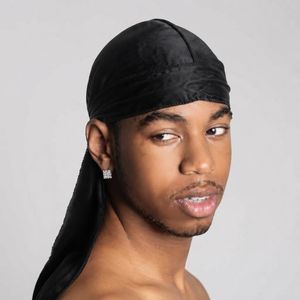 Magic Collection Silky Smooth Satin Durag Black