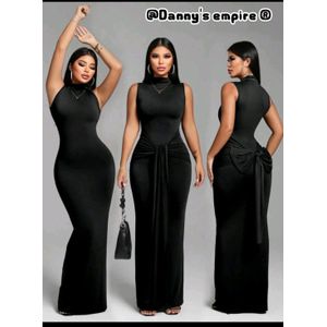 Elegant bodycon long dress for ladies