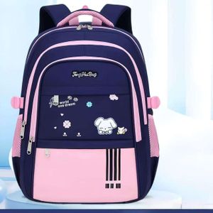 Kids School Backpack - Waterproof Multi-Compartment Spine Protection Stock School Bag 