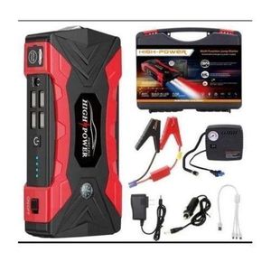 High Power igh Power JUMP STARTER KIT And POWER BANK For Mobile Devices - Emergency Car Battery 99800mAh 12V ULTRASAFE LITHIUM - Torch Light- MULTI FUNCTION - HIGH BOOST PLUS