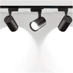 3-in-1 LED Track Light (20W / 30W / 40W) – Adjustable Tracklight Focus, Energy Saving & Super Bright Bending Light for Shops, Studio, and all spaces