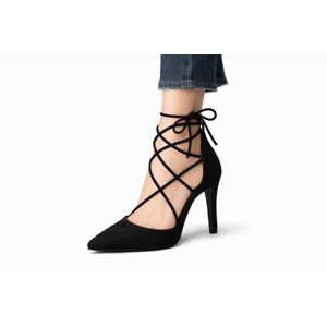 Stella Lace Wrap Heels