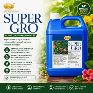 Neo Super Gro - 1 Litre (Single) SuperGro Fertilizer. Super Grow Plant Booster, Super Gro Organic Fertilizer