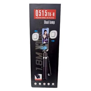 Q515TK-H Face Tracking Gimbal Selfie Stick With Dual Lamp