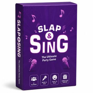 Slap & Sing Ultimate Music Party Game for Friends and Family