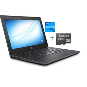 Hp Chrome Laptop 11 G8 Education Intel celeron 4GB RAM -32GB Storage 11.6-inch WLED HD Webcam Chrome OS+ Free 32GB MEMORY CARD