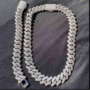 Top Trending Full Studded Sophisticated Big Men Solid Miami Cuban Necklace + Iced Bracelet