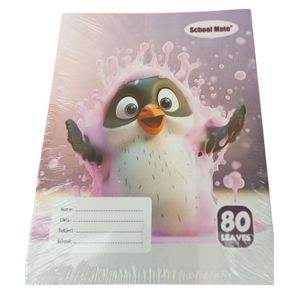 80 Leaves Exercise Book - Big Notes 1 dozen 
