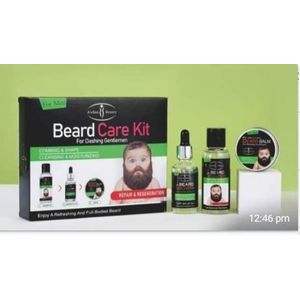 Aichun Beauty Beard care kit with  Serum,Balm and  Shampoo NAFDAC NO:02-8067