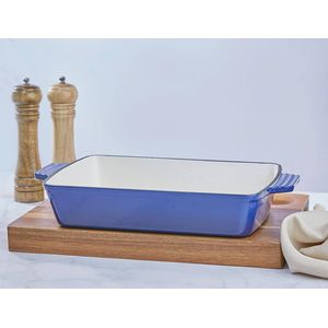 Radiance 33cm Enamelled Blue Roast Pan